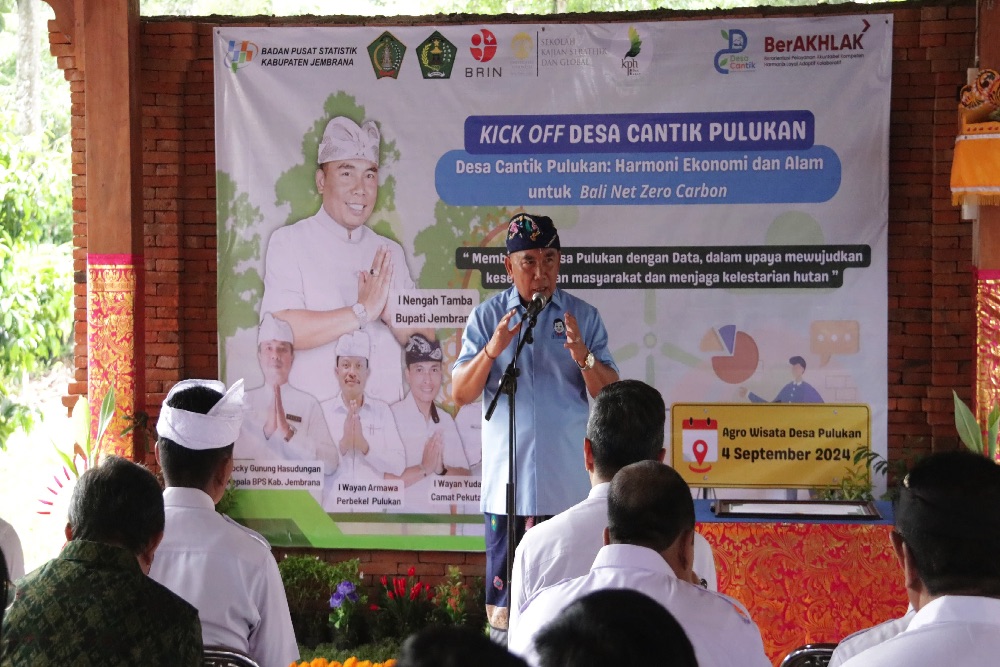  Jembrana Nobatkan Pulukan Sebagai Desa Cantik