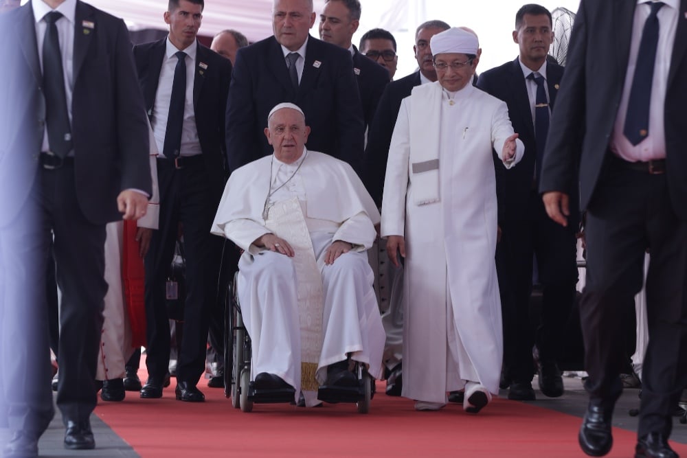  Paus Fransiskus: Masjid Istiqlal dan Gereja Katedral Anugerah dari Tuhan