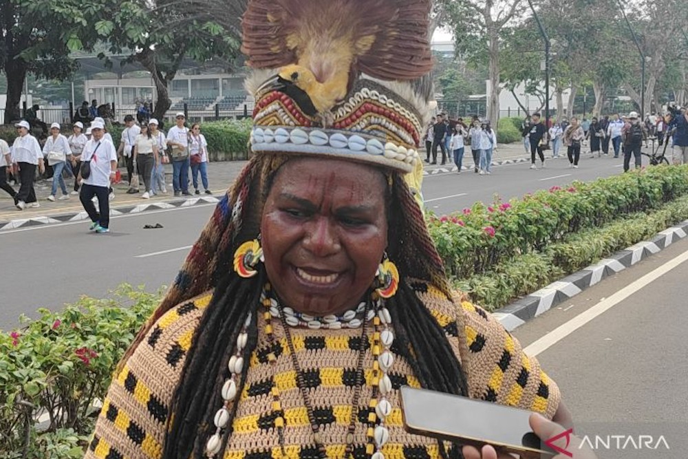  Cerita Rehki Nabilao Terbang dari Papua ke GBK Demi Ikut Misa Agung Paus Fransiskus