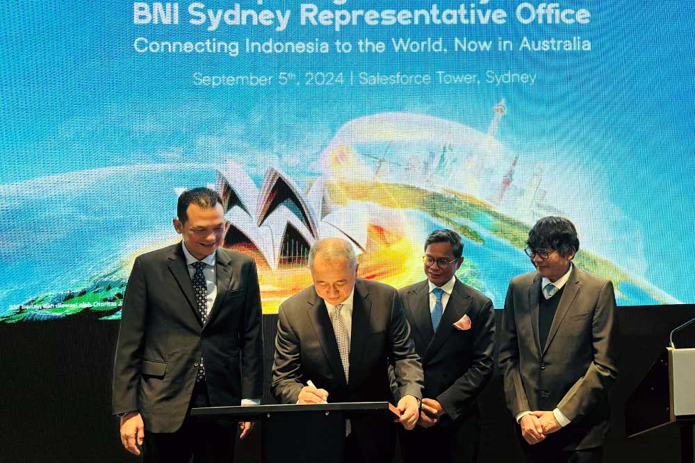  BNI Resmikan Kantor Perwakilan Sydney, Jadi Bank Indonesia Pertama di Australia