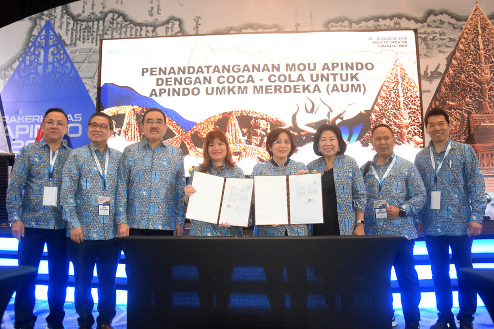  Apindo dan Coca Cola Kerja Sama Pengembangan UMKM