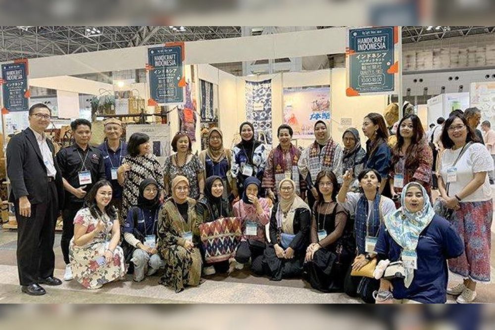  Handicraft Nasabah PNM Laris di Tokyo Gift Show 2024