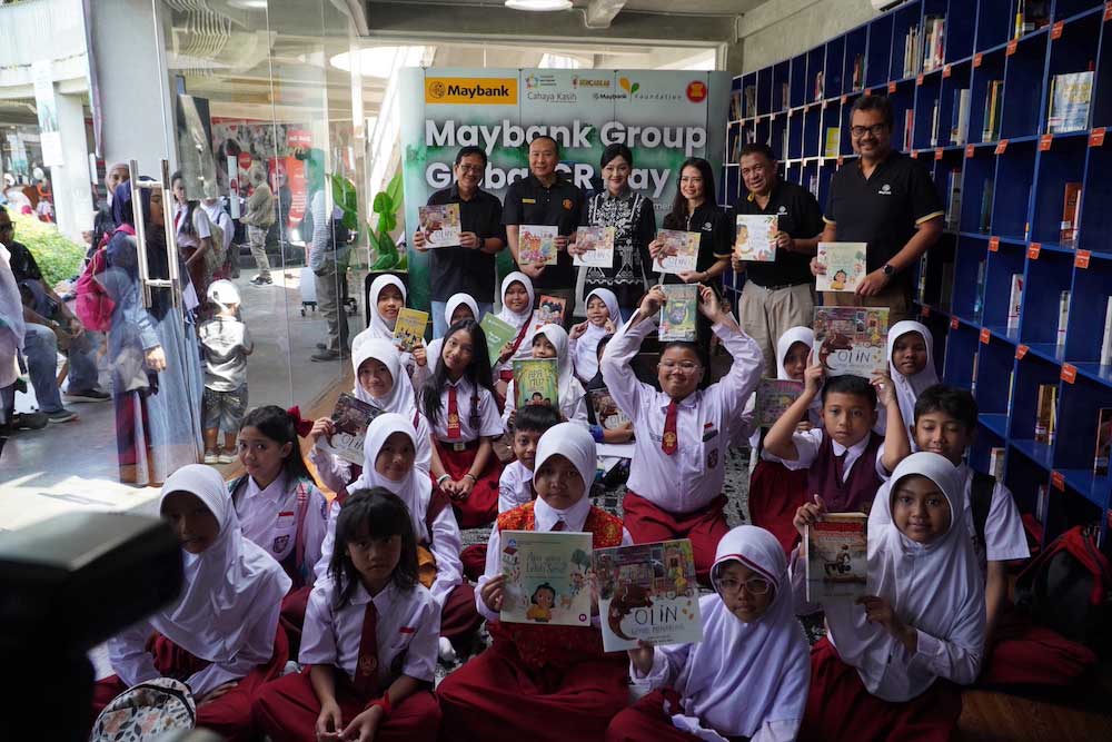  Maybank Global CR Day 2024 Digelar di Taman Literasi Christina Martha Tiahahu Blok M