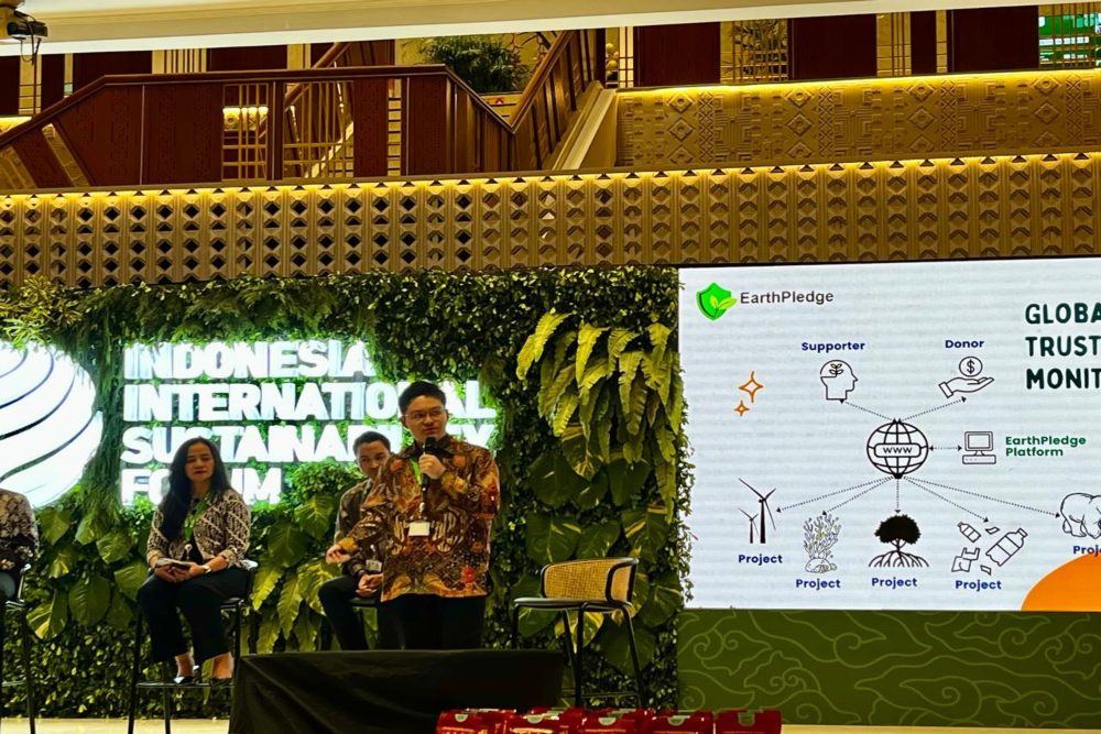  ISF 2024, EarthPledge Luncurkan Platform Dukung Proyek Lingkungan Masyarakat