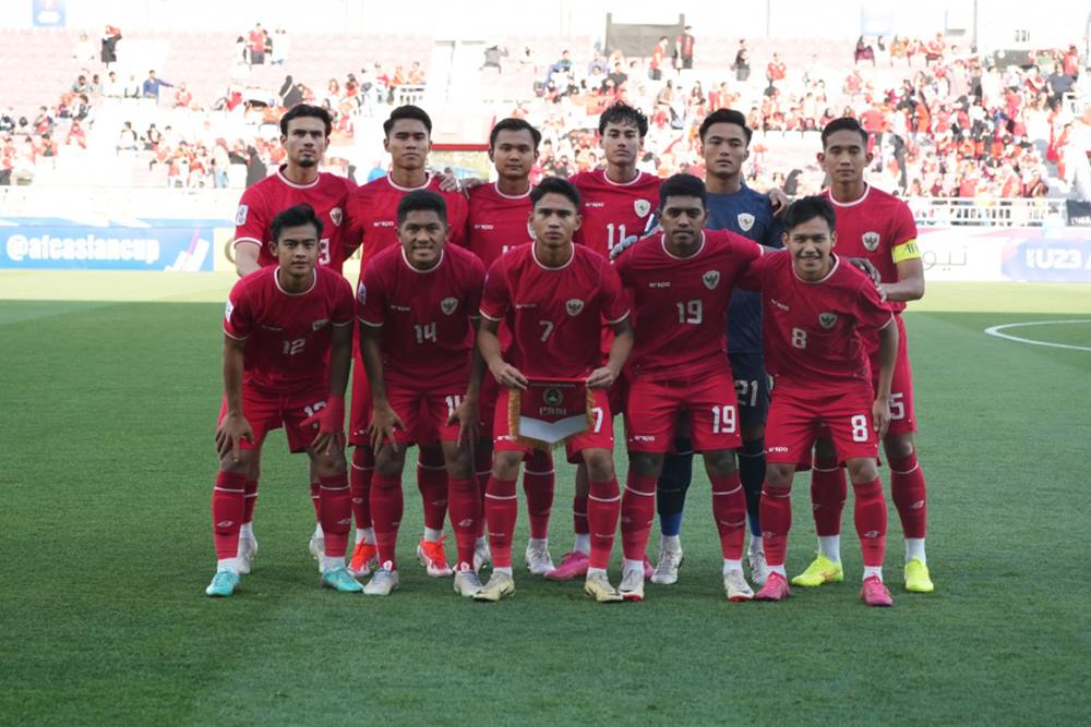 Timnas Indonesia U23 di Piala Asia U23/PSSI