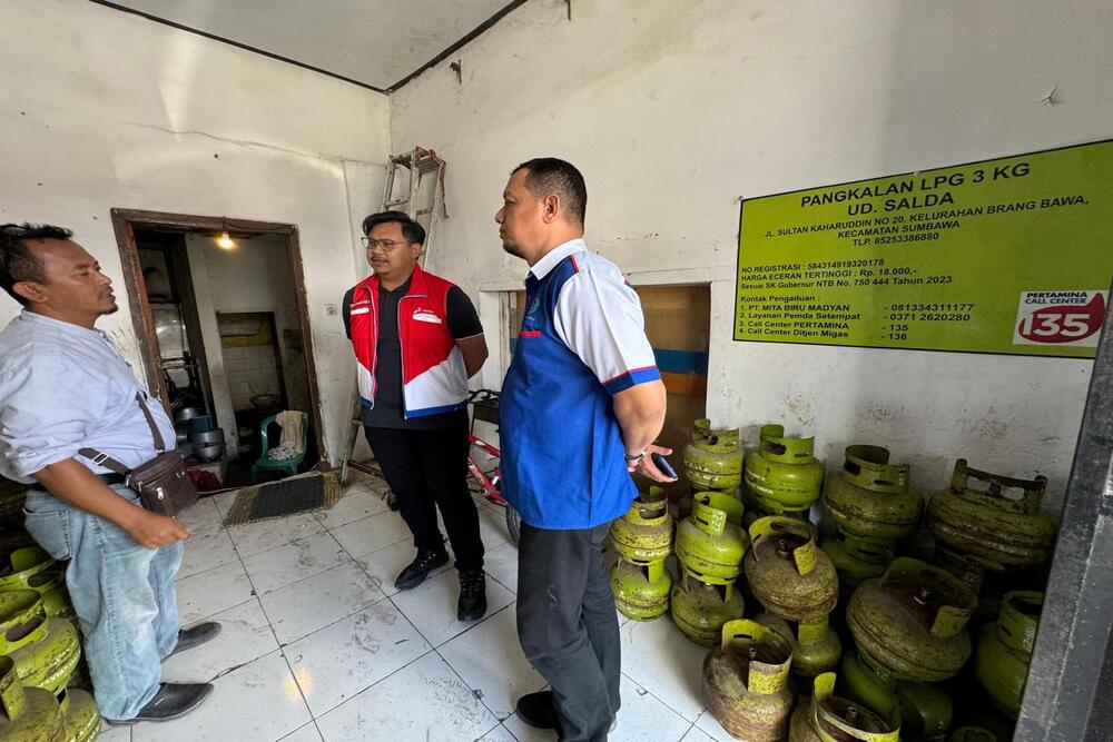  Langgar Ketentuan HET, Pertamina Sanksi Agen dan Pangkalan LPG di NTB
