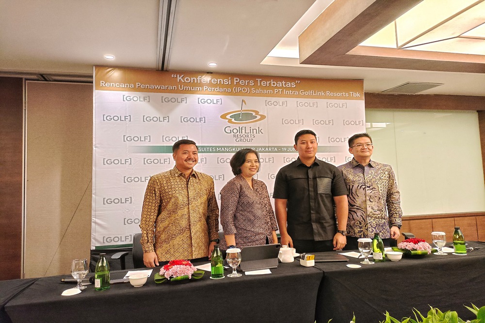 Intra Golflink Resorts (GOLF) Kantongi Marketing Sales Rp165 Miliar