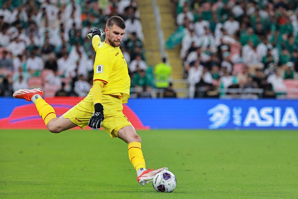 Kiper timnas Indonesia, Maarten Paes/Reuters-Stringer