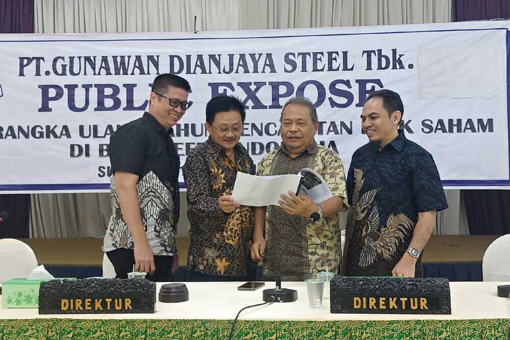  Gunawan Dianjaya Steel (GDST) Turunkan Target Laba