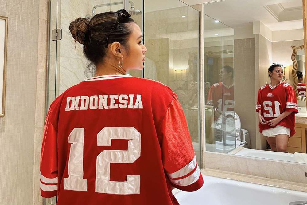  Nyanyi Lagu Nasional di Laga Timnas Indonesia vs Australia di GBK, Raisa: Lets Go Timnas!
