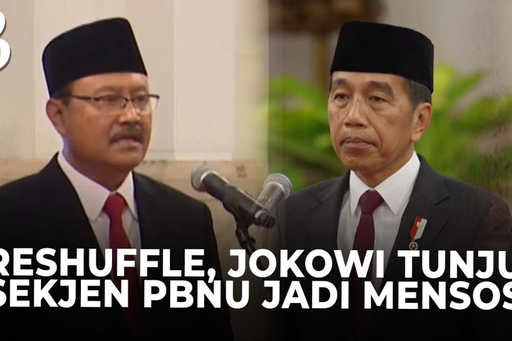  Jokowi Lantik Gus Ipul sebagai Mensos Gantikan Risma