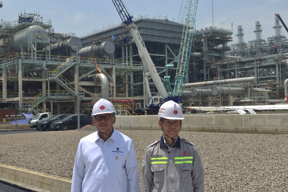  Pabrik Lotte Chemical Siap Produksi, Rosan: Tak Perlu Impor Produk Petrokimia Lagi