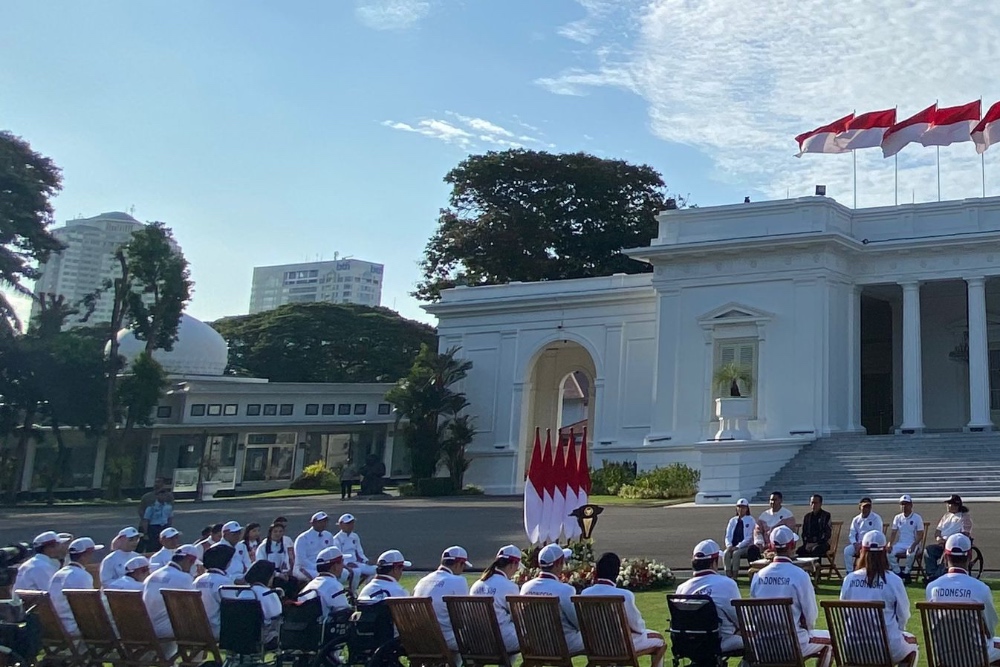  Jokowi Kasih Bonus Rp6 Miliar untuk Atlet Peraih Medali Emas di Parampiliade Paris