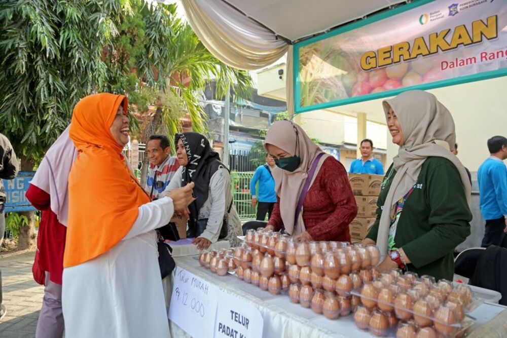  Pasar Murah per Kecamatan, Upaya Surabaya Redam Inflasi