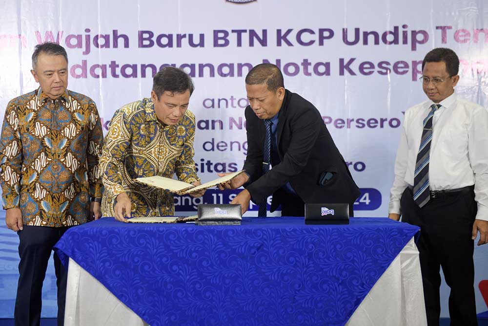  BTN Optimalkan Layanan Jasa Perbankan untuk Civitas Akademika UNDIP