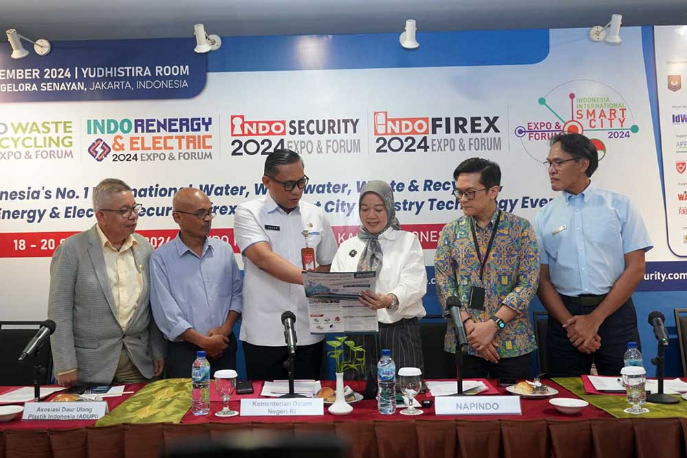  Napindo Gelar Pameran dan Forum Internasional Indo Water 2024 Expo & Forum Ke-18