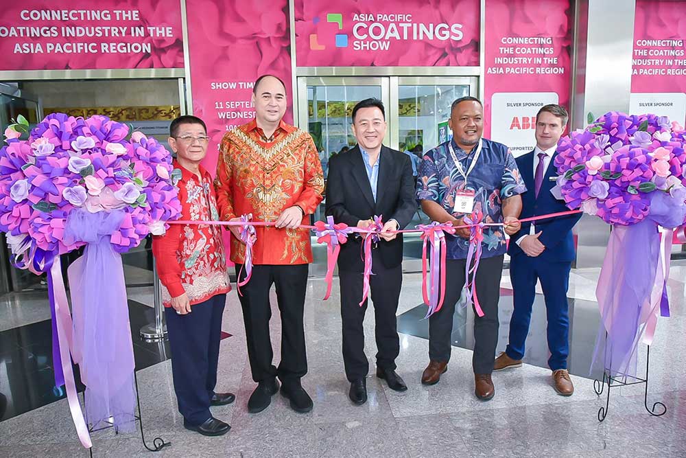  Asia Pacific Coatings Show Resmi Dibuka di Jakarta, Sambut Industri Cat dan Pelapis dari Seluruh Dunia