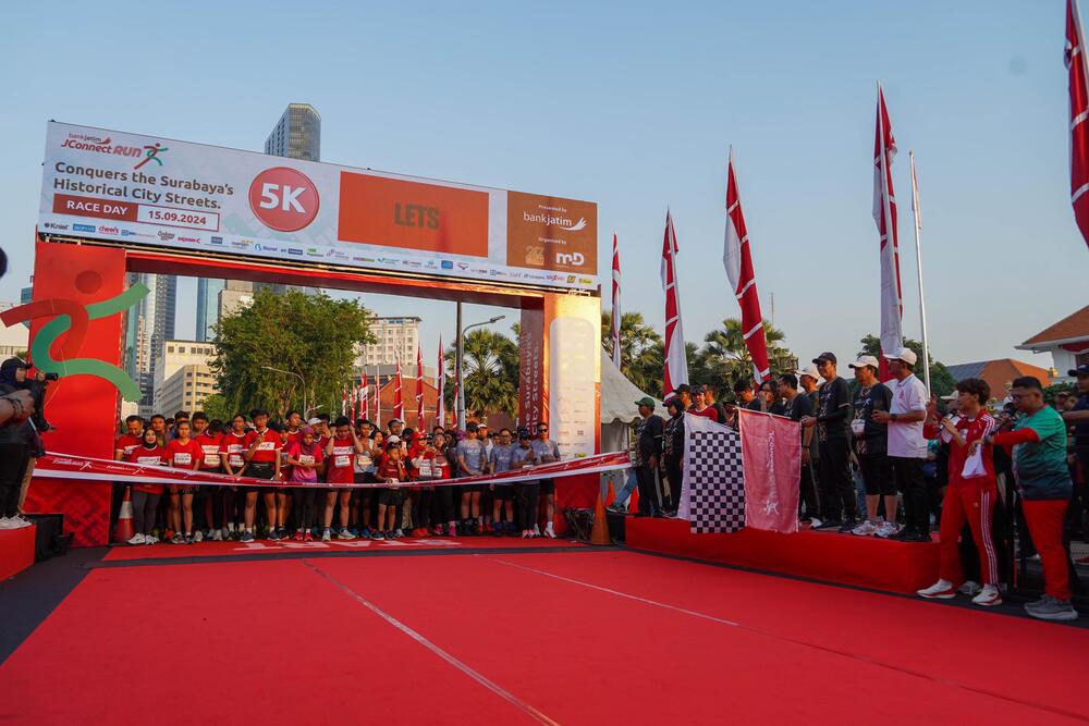  Bank Jatim JConnect Run 2024 Diikuti 3.200 Pelari