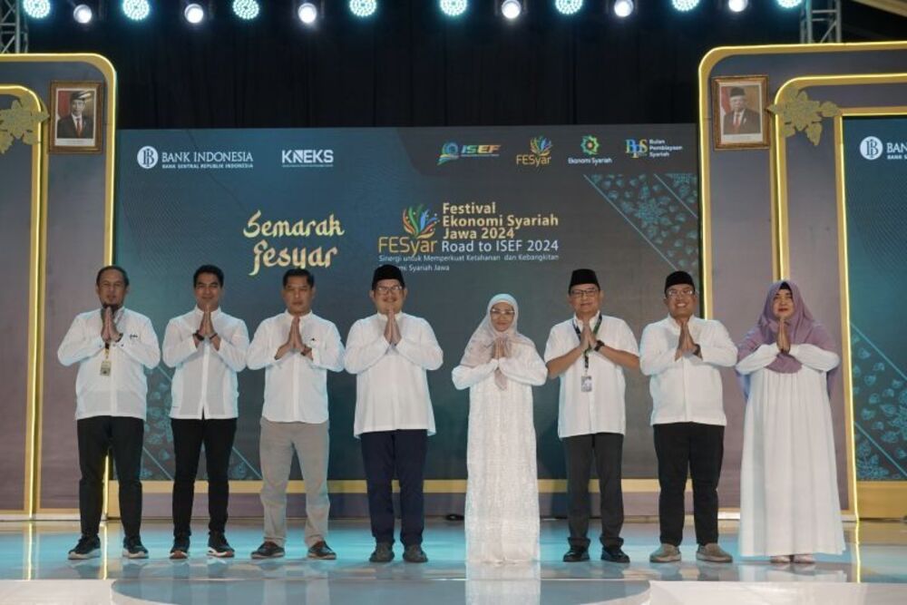  Festival Ekonomi Syariah di Surabaya Catat Komitmen Bisnis Rp23,59 Miliar