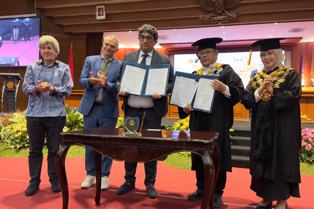  Kolaborasi Unpad dan Universitas Catania Luncurkan Pusat Kajian Pengurangan Bahaya