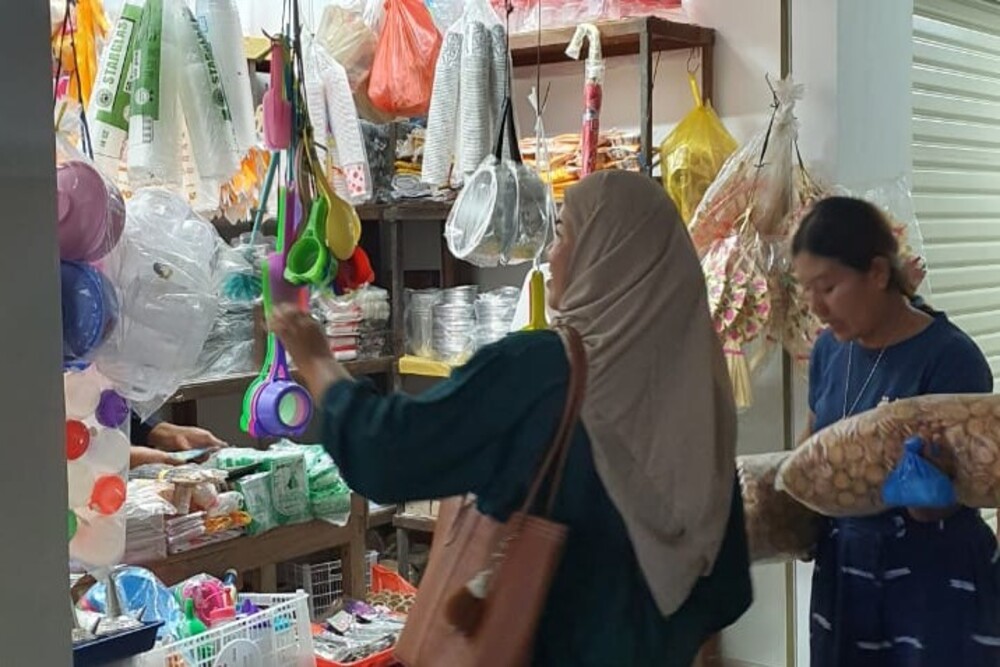  Pasar Negara Mulai Beroperasi, Ratusan Pedagang Mulai Berjualan