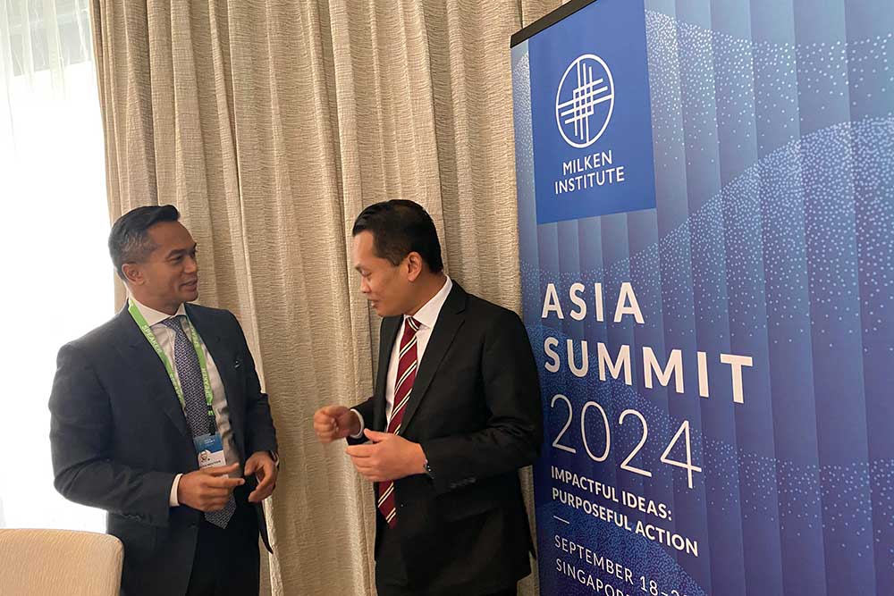  Ketua Umum Kadin Indonesia Anindya Bakrie Pembicara di Milken Asia Summit 2024 di Singapura