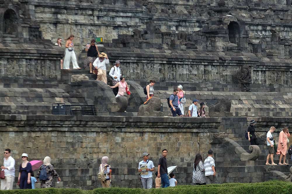  Kemenparekraf Targetkan Kunjungan Wisman ke Candi Borobudur Mencapai 2 Juta Wisatawan Pada Tahun ini