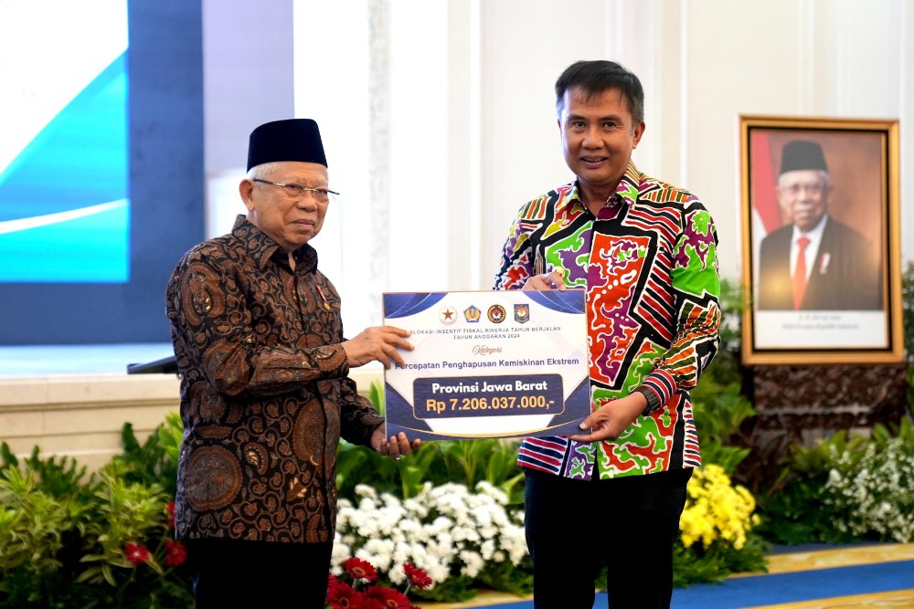  Jabar Provinsi Berkinerja Baik Turunkan Kemiskinan Ekstrem