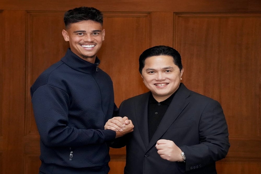  Erick Thohir Jelaskan Alasan Mees Hilgers dan Eliano Reijnders Ambil Sumpah WNI di Belanda