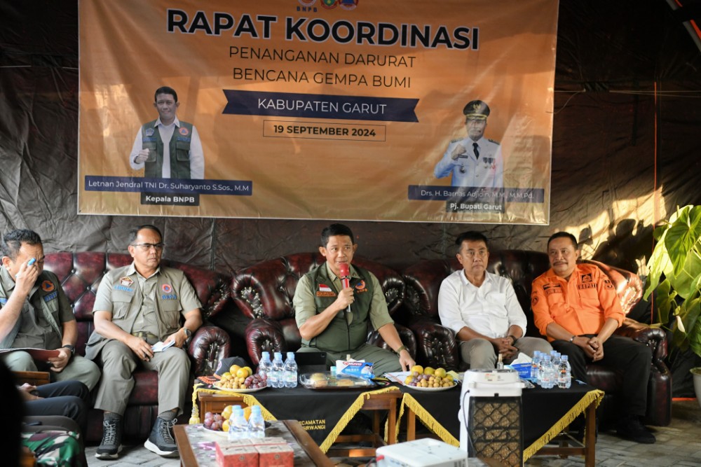  BNPB Siapkan Dana Kompensasi Rumah Rusak Terdampak Gempa Kabupaten Bandung dan Garut