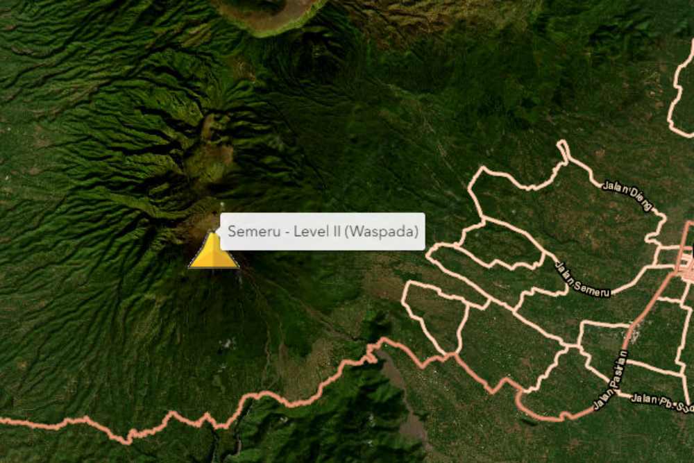  Gunung Semeru Erupsi Hingga 13 Kali pada Jumat 20 September 2024