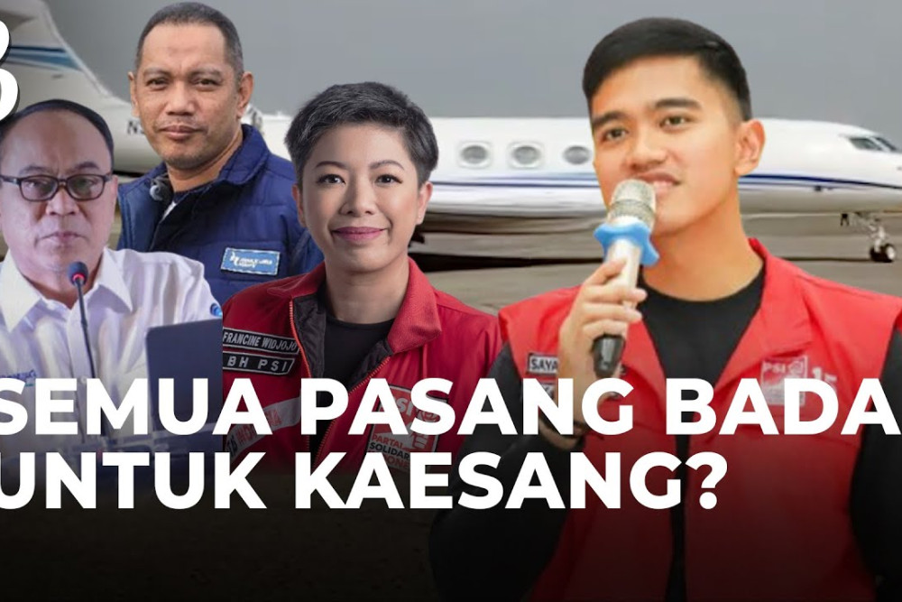 Barisan Pembela Kaesang soal Jet Pribadi