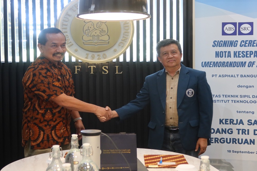  ABS dan FTSL ITB Teken Kesepakatan Pengembangan Tri Dharma Perguruan Tinggi