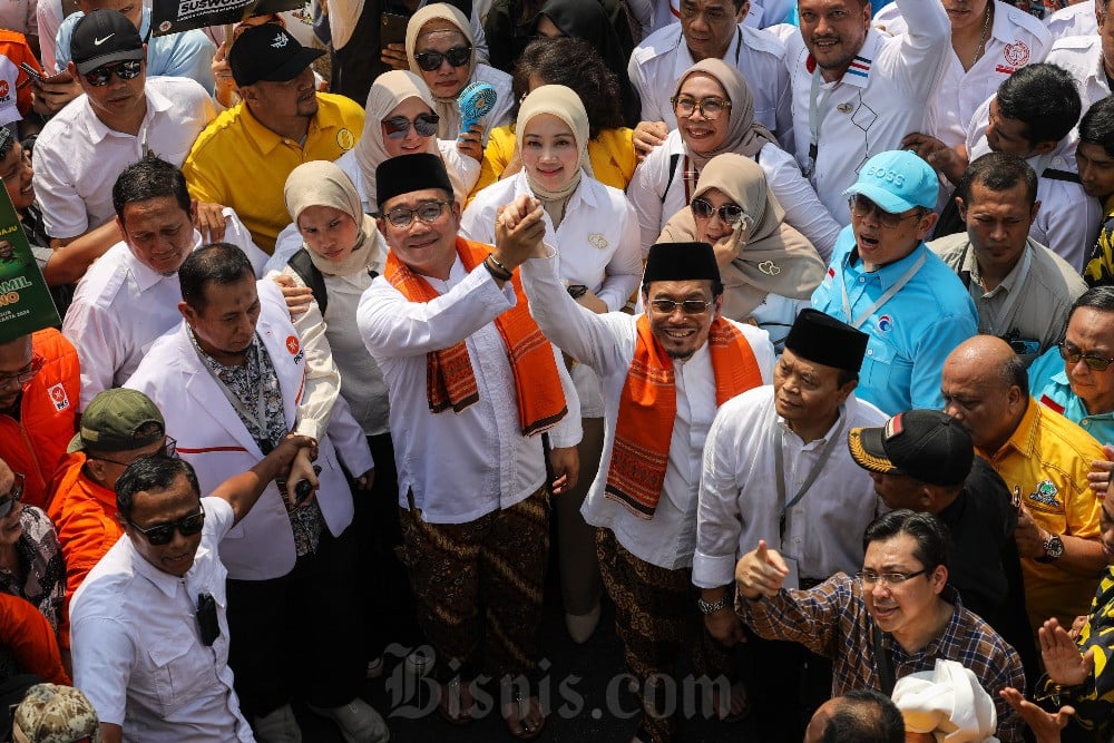  Suswono Janji Sejahterakan Pengemudi Ojol Jika Terpilih di Pilkada Jakarta