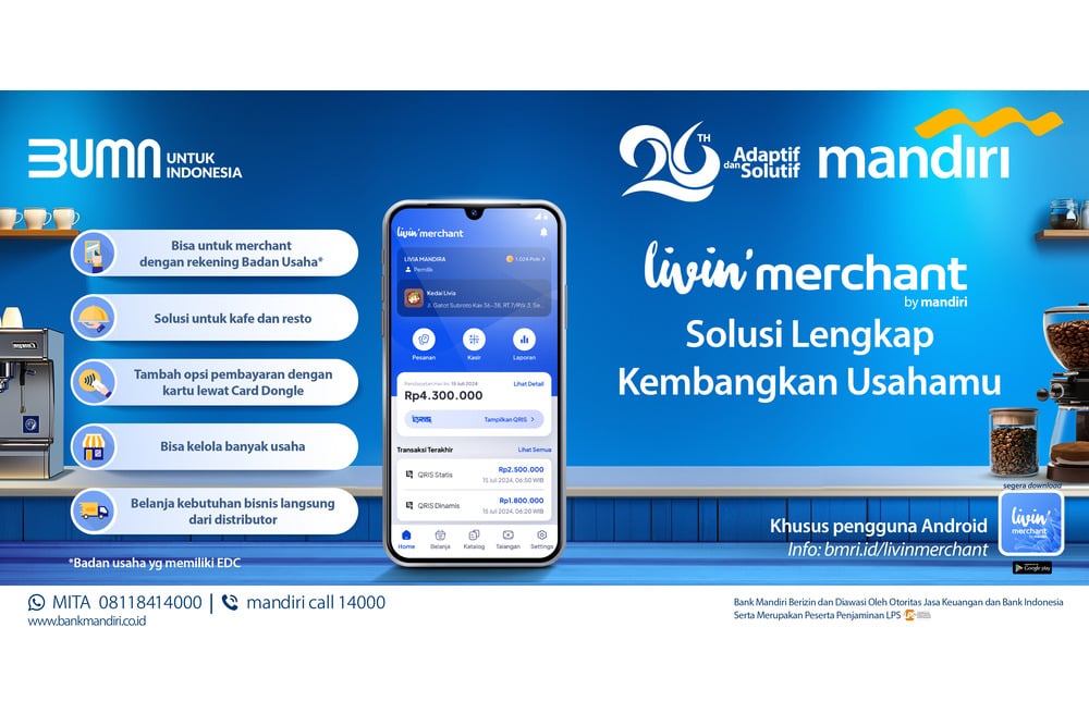  Solusi Terintegrasi Fitur Baru Livin’ Merchant