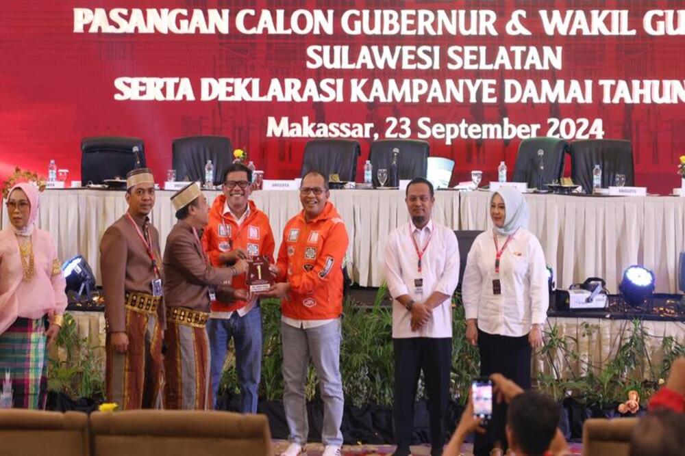  Pilgub Sulsel 2024, Danny-Azhar Nomor Urut 1, Sudirman-Fatma Nomor Urut 2