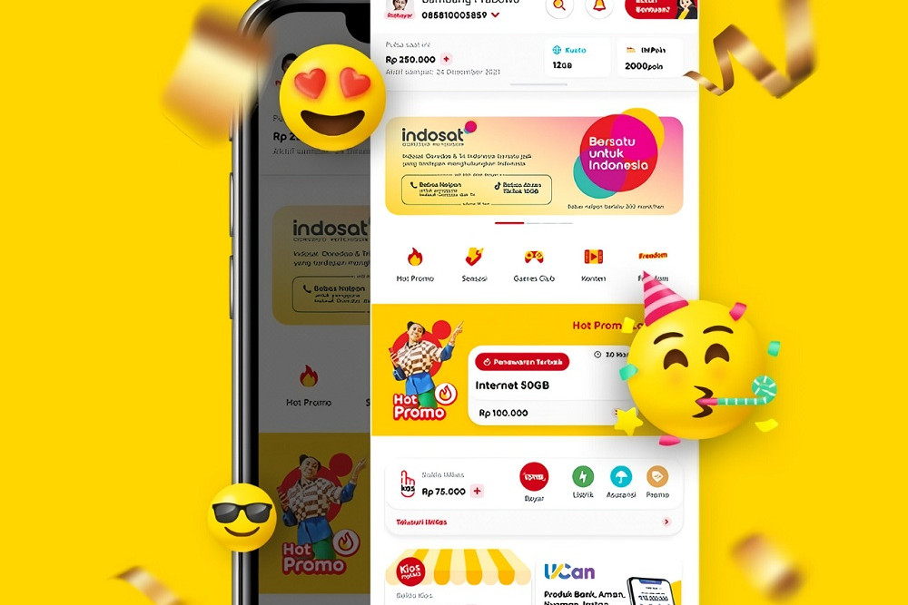Begini Cara Transfer Pulsa Indosat ke Sesama dan Operator Lain/Dok Indosat.
