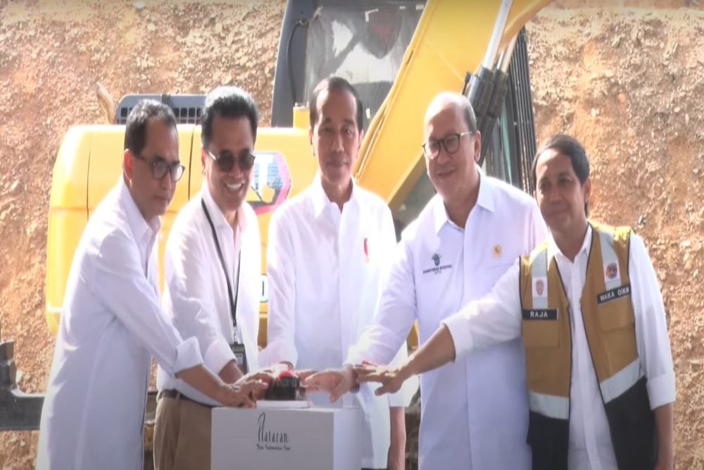  Jokowi Groundbreaking Hutan Kota Plataran di IKN, Rampung Tahun Depan