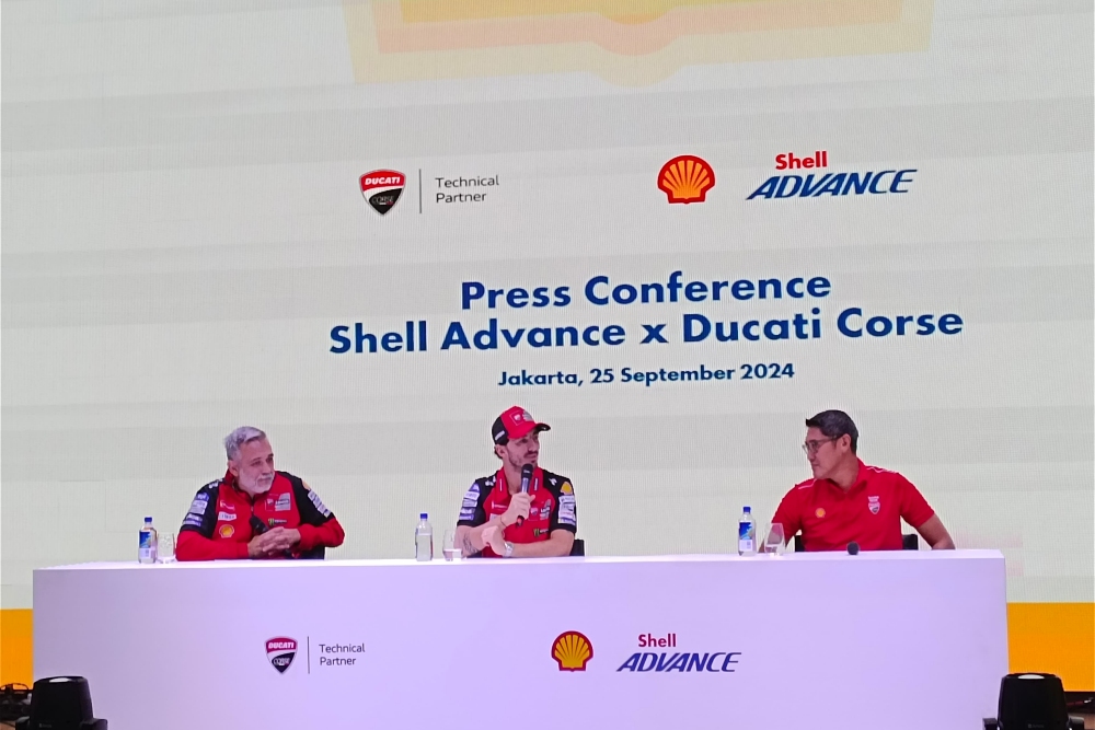  Kolaborasi Shell-Ducati Ungkap Kesiapan Jelang MotoGP Mandalika 2024