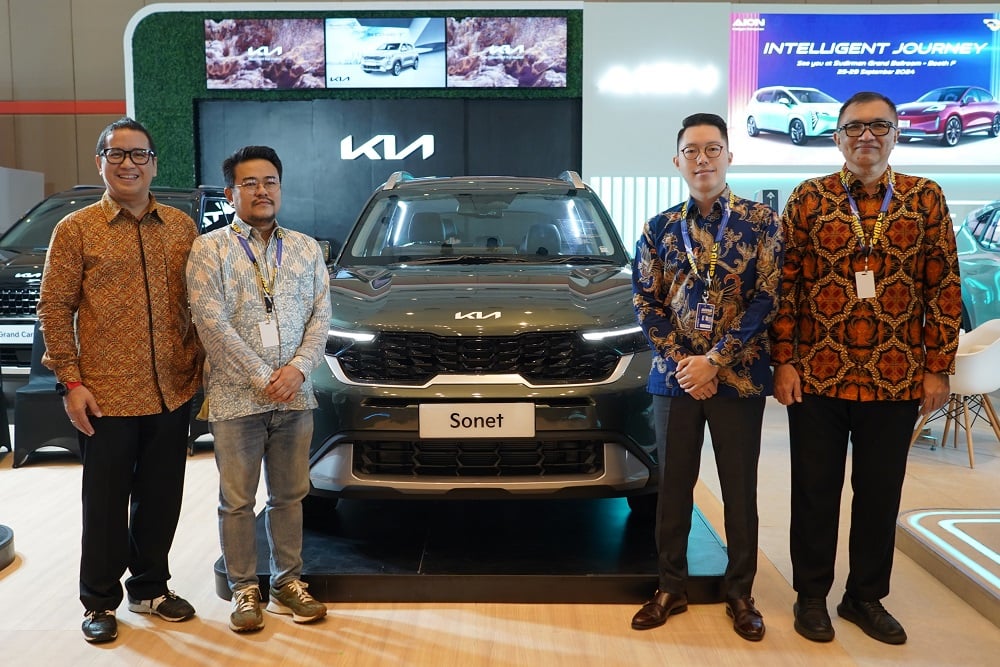  Kia Resmi Luncurkan The New Kia Sonet di GIIAS Bandung 2024