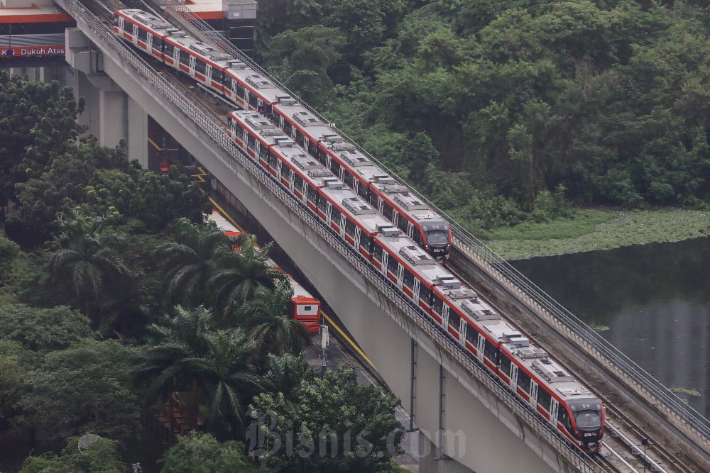  KAI Lakukan Penyesuaian Jadwal LRT Jabodebek, jadi 348 Perjalanan di Hari Kerja