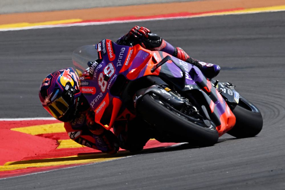Pembalap MotoGP dari Prima Pramac Racing, Jorge Martin /REUTERS-Pablo Morano