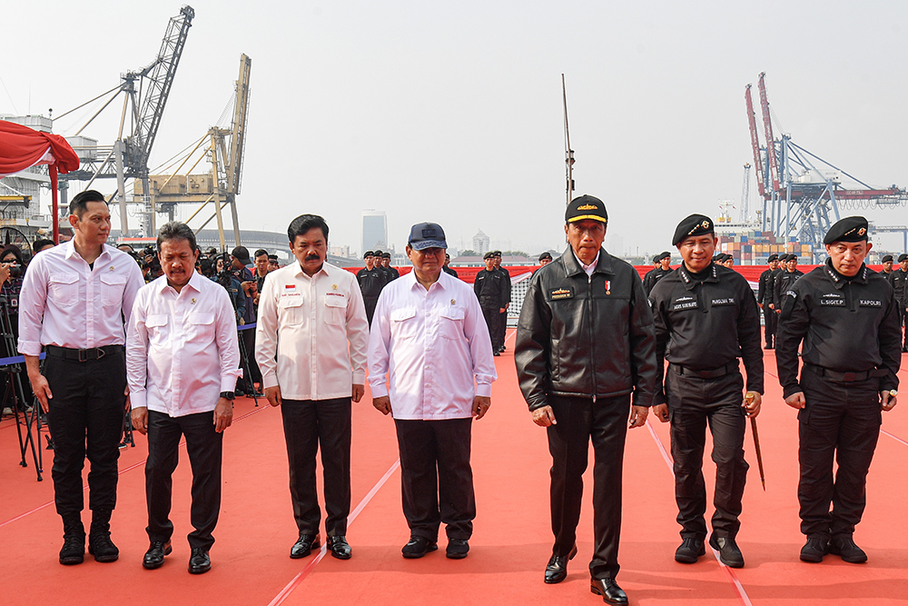  Presiden Jokowi Terima Brevet Hiu Kencana