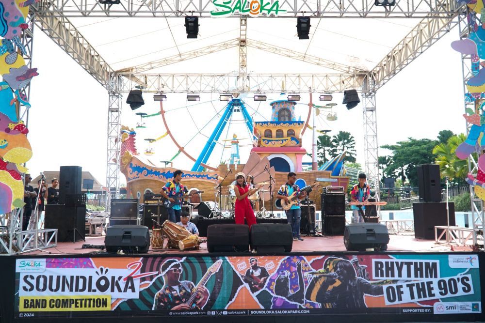  Saloka Theme Park Gelar Soundloka 2 Band Competition, Ajak Pengunjung Nostalgia
