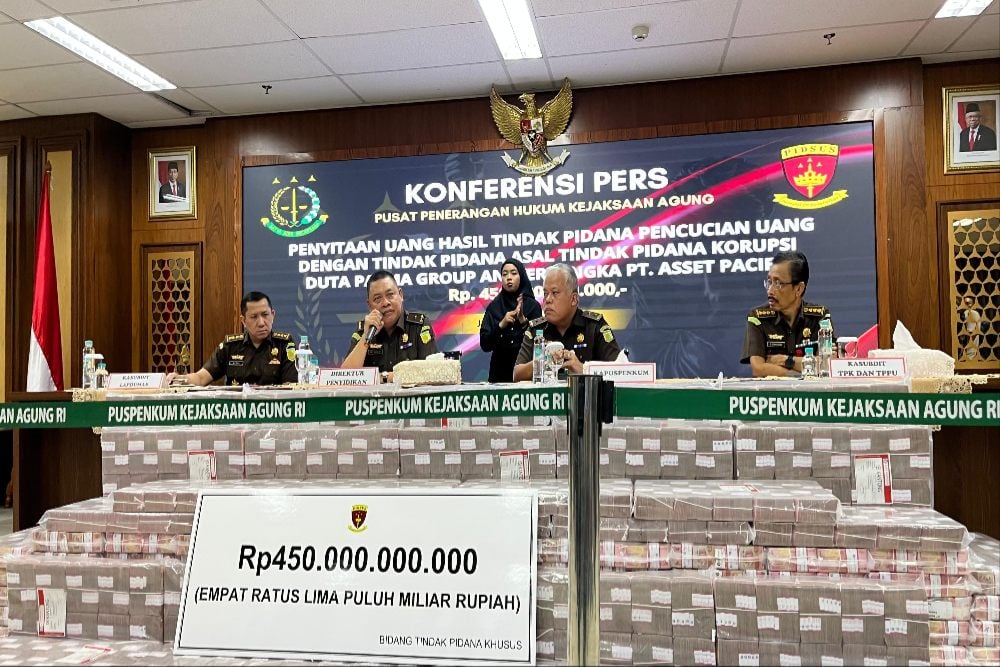  Kejagung Sita Uang Rp450 Miliar Terkait Kasus Surya Darmadi, Begini Penampakannya!