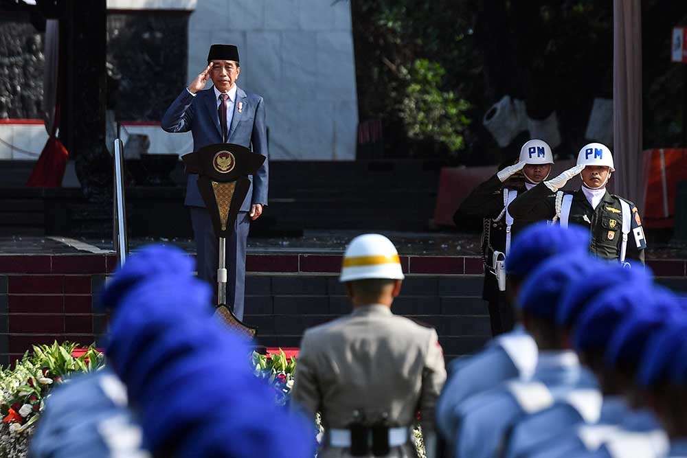  Presiden Joko Widodo Pimpin Upacara Peringatan Hari Kesaktian Pancasila