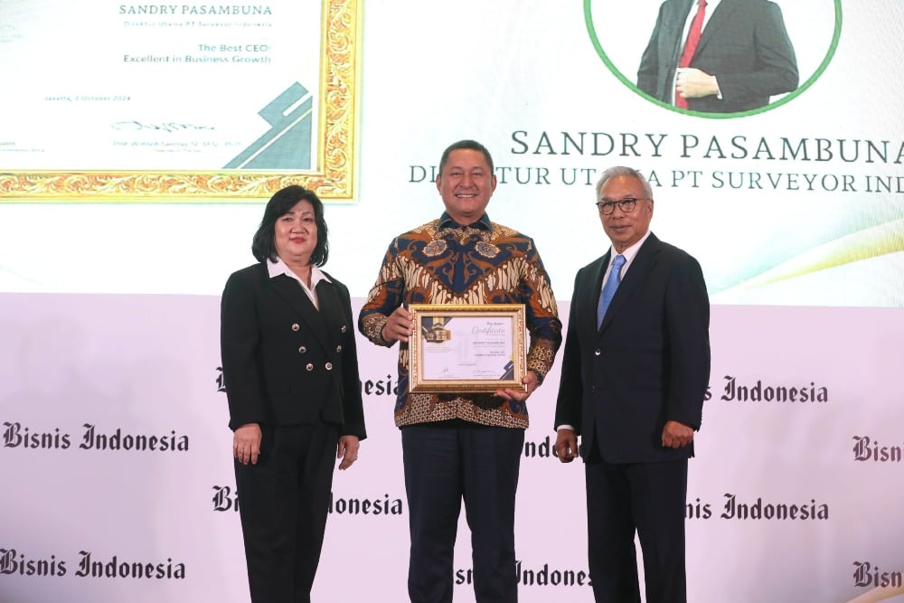  PT Surveyor Indonesia Raih 2 Penghargaan Top BUMN Awards 2024