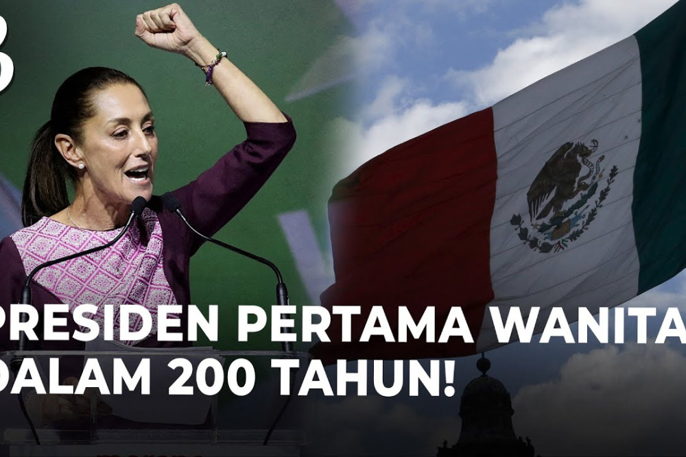  Claudia Sheinbaum, Presiden Wanita Pertama Meksiko Resmi Dilantik