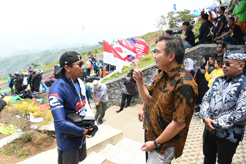  Bey Nilai West Java Paragliding Championship 2024 Jadi Momen Promosi Wisata