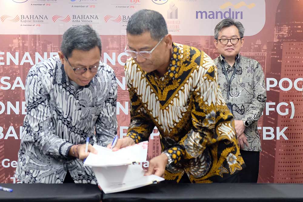  IFG Gandeng Bank Mandiri melalui Layanan Mandiri Notional Pooling